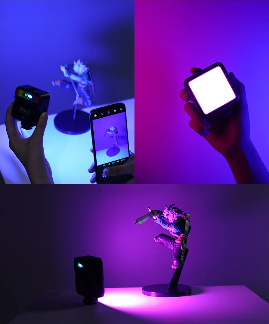 Enhance Your Photography with Full Color RGB LED Video Light (2500K-9000K, 800LUX)