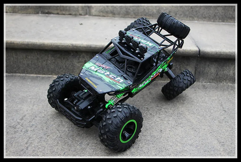 Best 4WD Remote Control Off-Road Trucks with LED Lights for Kids' Gifts