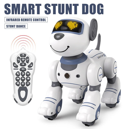 Funny and Programmable Robot Dog: Stunt-Packed RC Pet for Kids' Fun