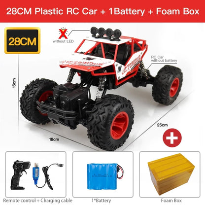 Best 4WD Remote Control Off-Road Trucks with LED Lights for Kids' Gifts