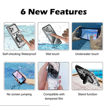 Stay Dry: Best IP68 Self-test Waterproof Cases for iPhone, Samsung, Xiaomi & Google