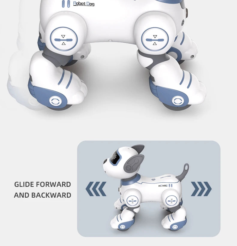 Funny and Programmable Robot Dog: Stunt-Packed RC Pet for Kids' Fun