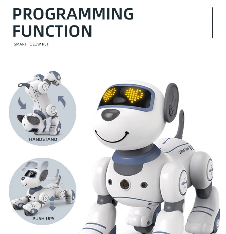 Funny and Programmable Robot Dog: Stunt-Packed RC Pet for Kids' Fun