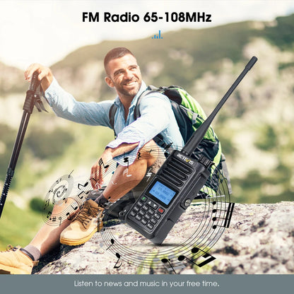 Top 10W Walkie Talkies for Long Range Communication & Waterproof Durability