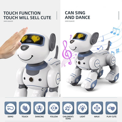 Funny and Programmable Robot Dog: Stunt-Packed RC Pet for Kids' Fun