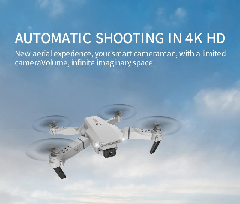 Unleash Your Creativity with the E88 Mini RC Drone: Ideal for FPV Photography