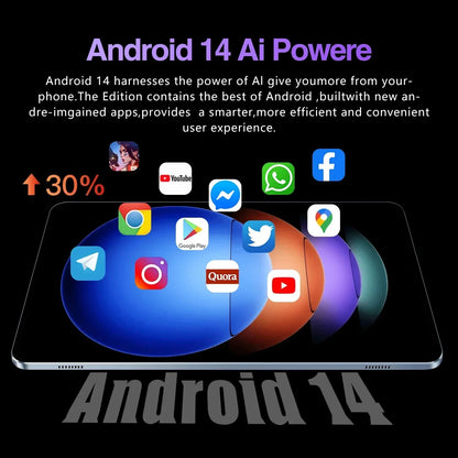 2025 Pad 7S PRO Tablet: Unmatched Power with 20000mAh, 5G Dual WiFi, and Phone Call Capability