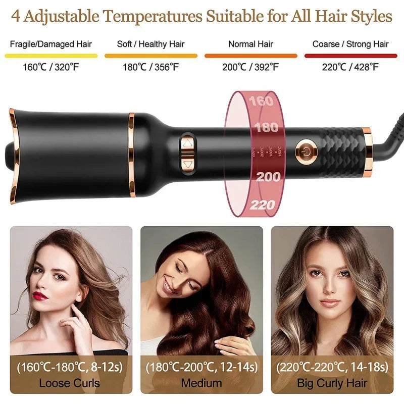 Effortless Waves: Discover the Magic Hair Curler with Ceramic Technology