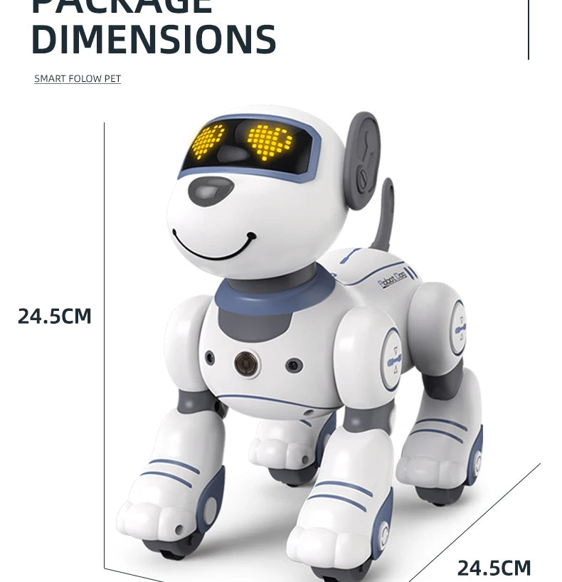 Funny and Programmable Robot Dog: Stunt-Packed RC Pet for Kids' Fun