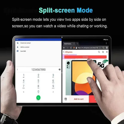2025 Pad 7S PRO Tablet: Unmatched Power with 20000mAh, 5G Dual WiFi, and Phone Call Capability