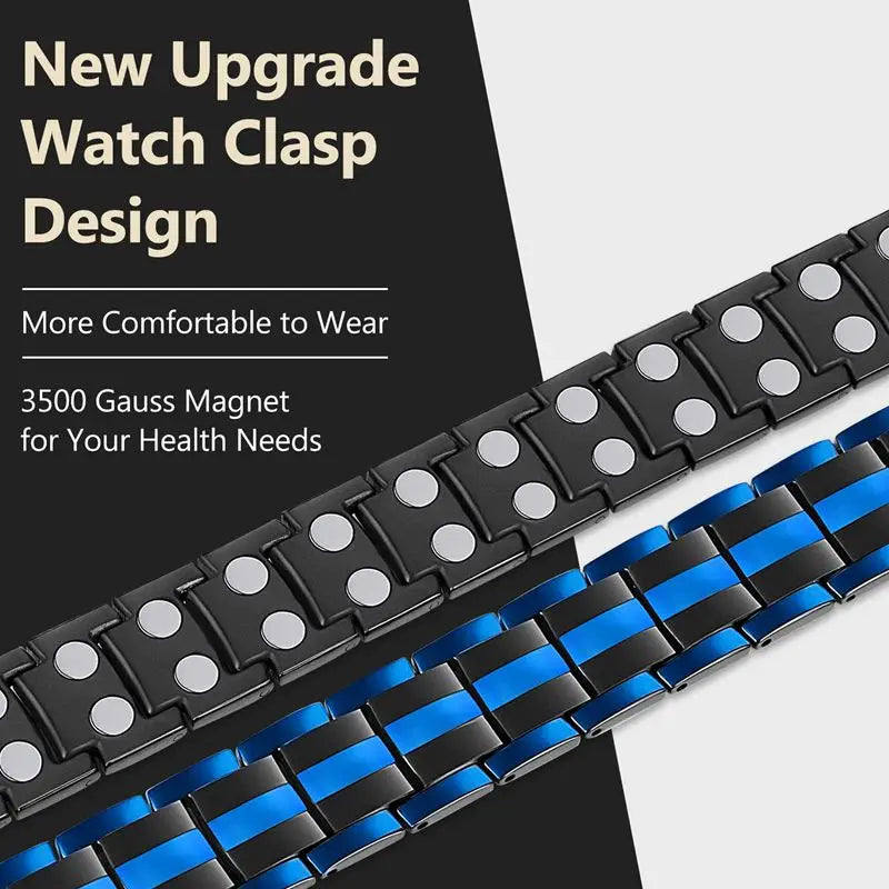 The Power of Healthcare Magnetic Bracelets: Titanium Steel for Men's Health