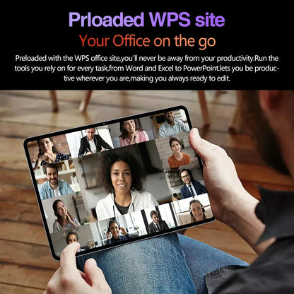 2025 Pad 7S PRO Tablet: Unmatched Power with 20000mAh, 5G Dual WiFi, and Phone Call Capability