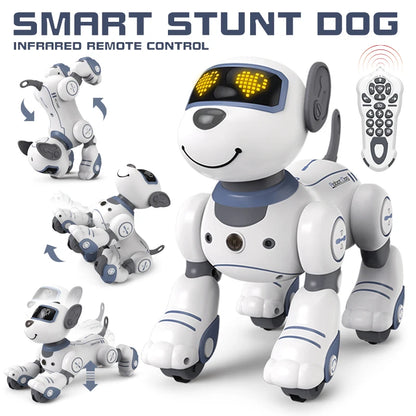 Funny and Programmable Robot Dog: Stunt-Packed RC Pet for Kids' Fun