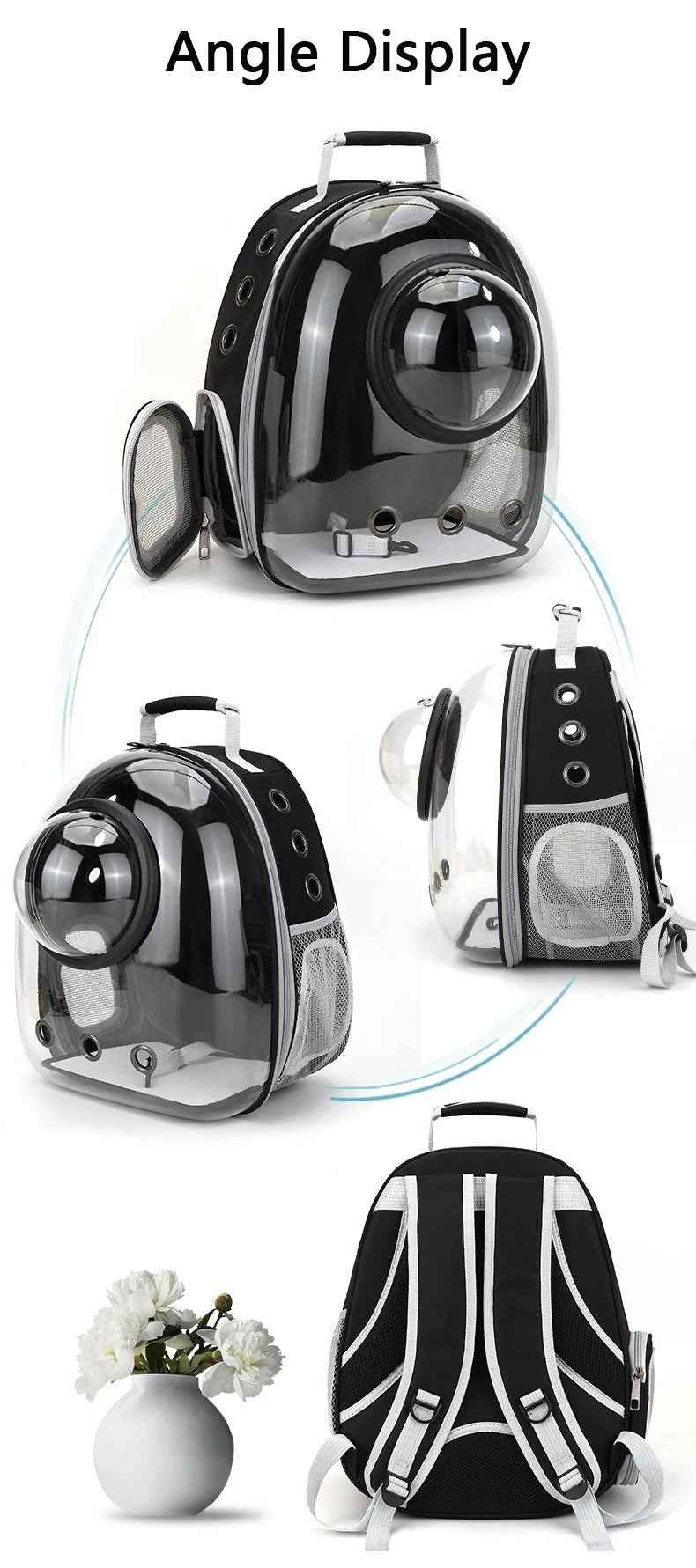 Top Breathable Transparent Pet Backpack for your Cats: Travel in Style