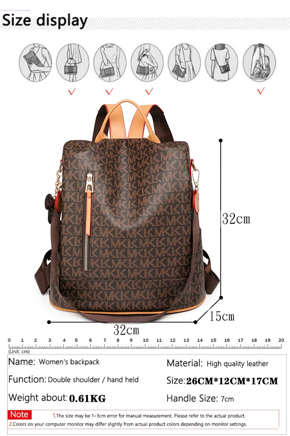 2024 Stylish and Secure: Top Anti-Theft Backpacks for Girls or  Women