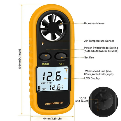 Pocket Smart Anemometer: The Best Tool for Precise Air Speed Measurements