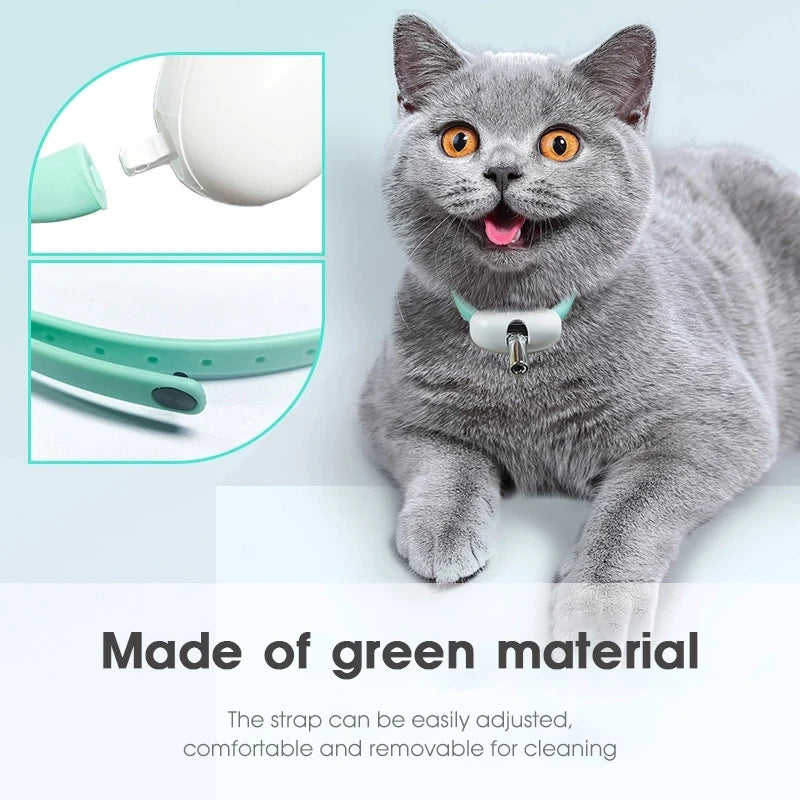 Enhance Your Cat's Playtime with the Smart Laser Teasing Collar