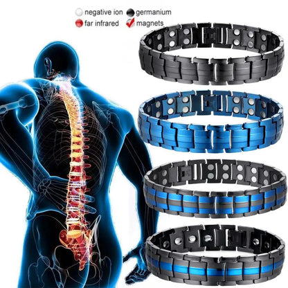 The Power of Healthcare Magnetic Bracelets: Titanium Steel for Men's Health