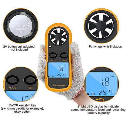 Pocket Smart Anemometer: The Best Tool for Precise Air Speed Measurements