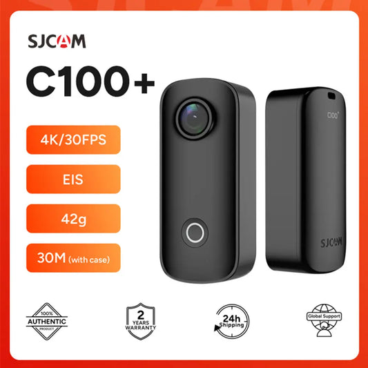 Revolutionize Your Outdoor Adventures: C100 Plus WiFi 4K Action Camera for Bikers