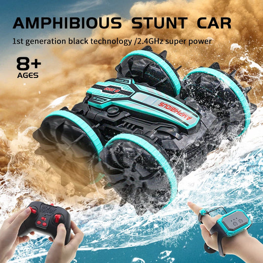 Unleash Fun with Amphibious RC Cars: The Ultimate Remote Control Stunt Vehicle for Kids