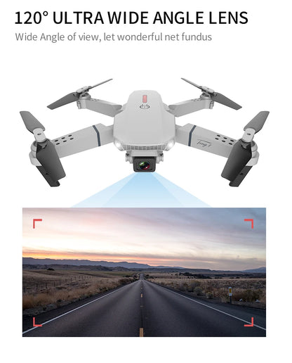 Unleash Your Creativity with the E88 Mini RC Drone: Ideal for FPV Photography