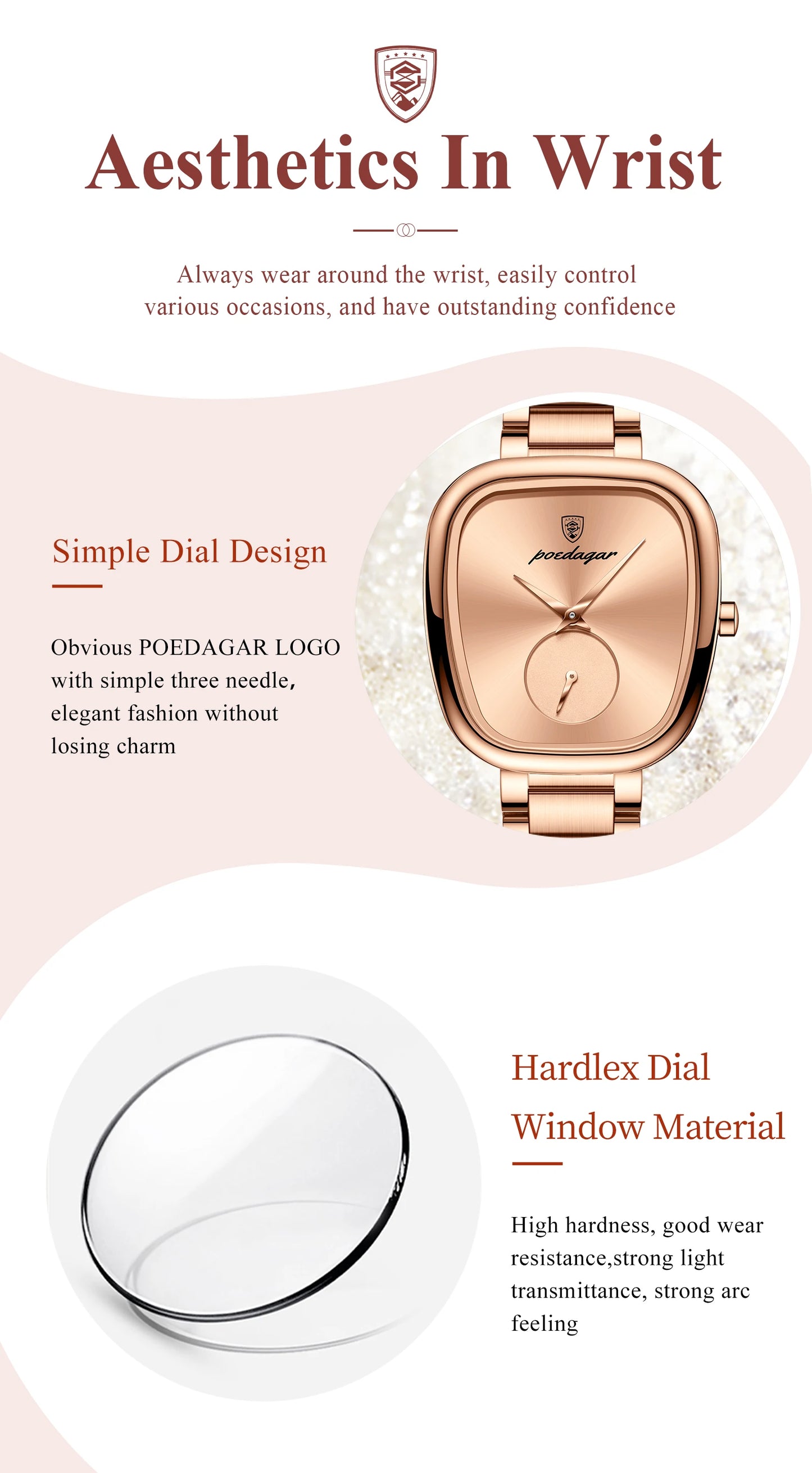 Luxury Ladies Watches: High-Quality Waterproof Stainless Steel Quartz Designs