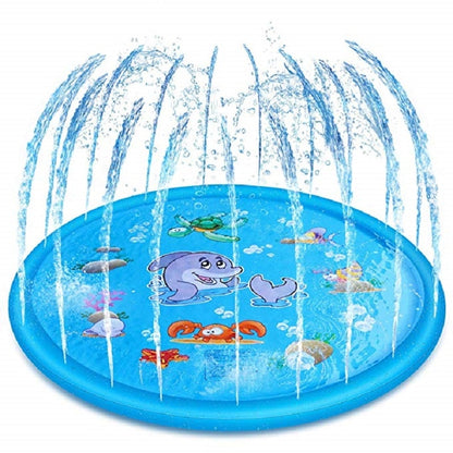 Tapis de coussin d'eau pulvérisée - Jouet de jeu d'extérieur pour pelouse pour enfants Piscine d'été Jeux pour enfants amusants