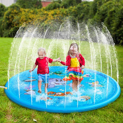 Tapis de coussin d'eau pulvérisée - Jouet de jeu d'extérieur pour pelouse pour enfants Piscine d'été Jeux pour enfants amusants