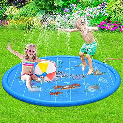 Tapis de coussin d'eau pulvérisée - Jouet de jeu d'extérieur pour pelouse pour enfants Piscine d'été Jeux pour enfants amusants