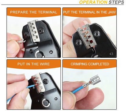 Master Electrical Projects with SN-48BS Crimping Pliers: Multi-Jaw Efficiency