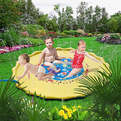 Tapis de coussin d'eau pulvérisée - Jouet de jeu d'extérieur pour pelouse pour enfants Piscine d'été Jeux pour enfants amusants