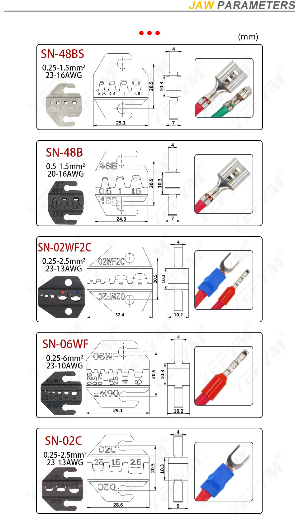 Master Electrical Projects with SN-48BS Crimping Pliers: Multi-Jaw Efficiency