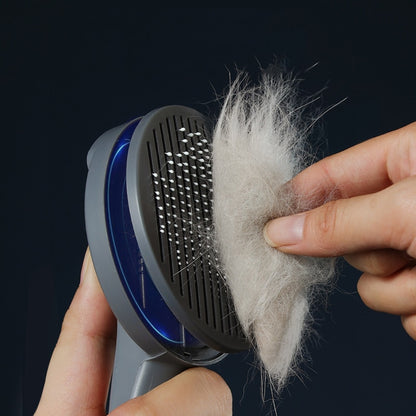 Brosse peigne pour chat Kimpets - Conçue de manière confortable et ergonomique pour nettoyer les poils morts de votre chat