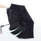 New UV Automatic Umbrella With Reflective Strip, Wind Resistant, Reverse Folding Umbrellas