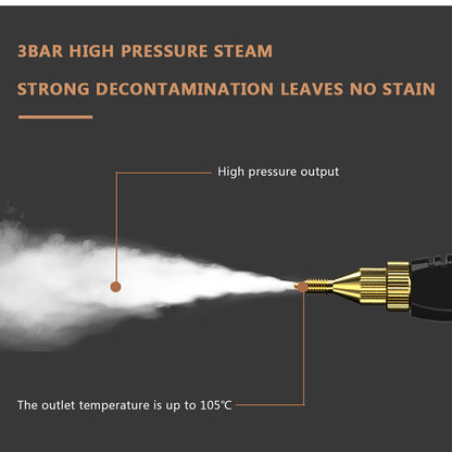 Limpiador a vapor de mano de alta presión de 2500 W para limpieza del hogar