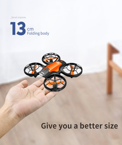 Nuevo mini dron V8 4K 1080P HD con cámara WiFi FPV, presión de aire, mantenimiento de altura, cuadricóptero RC plegable, juguete