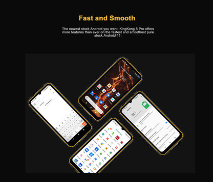 Cubot KingKong 5 Pro IP68/IP69K Smartphone resistente al agua Teléfono robusto 8000mAh Cámara triple de 48MP Android 11 Global 