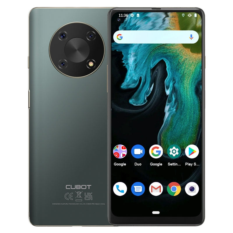 Cubot MAX 3 Smartphone 6.95" Ultra Large Full Screen Mini Tablet Mobile Phone 48MP Triple Camera 5000mAh Cellular NFC Android 11