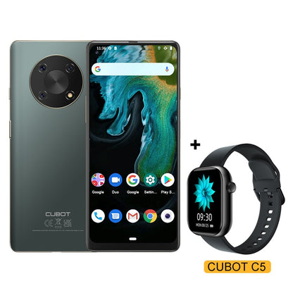 Cubot MAX 3 Smartphone 6,95" Ultra Grand Plein Écran Mini Tablette Téléphone Mobile 48MP Triple Caméra 5000mAh Cellulaire NFC Android 11 